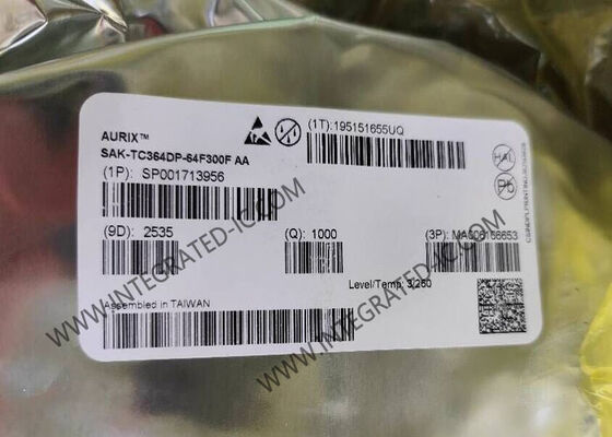SAK-TC364DP-64F300F AA Microcontrollore MCU con 672 KB RAM, Ethernet 100Mbit e Package TQFP-144