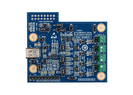 EVAL-SCS007V1 Soluzioni incorporate STUSB4531 USB Tipo-C Power Delivery Sink Board