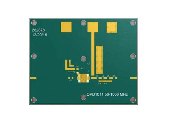QPD1011AEVB Scheda di valutazione per soluzioni integrate per transistor GaN a ingresso adattato QPD1011A