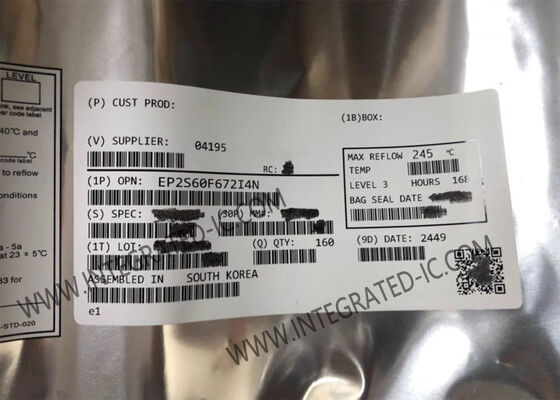 EP2S60F672I4N Field Programmable Gate Array with 60440 Logic Elements 492 I/O and 1.2V 90-nm Process Stratix II FPGA