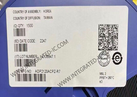 Circuito Integrato ADP2120ACPZ 1.25A 1.2MHz Regolatore DC-DC Step-Down Sincrono con Bassa Corrente di Quiescenza