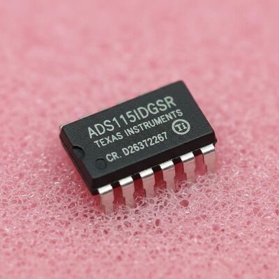 ADS1115IDGSR ADC Delta Sigma a 16 bit con frequenza di campionamento di 860SPS e interfaccia I2C Convertitore Analogico-Digitale