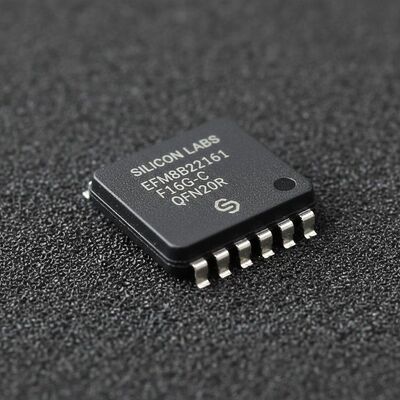EFM8BB21F16G-C-QFN20R Microcontrollore MCU a 8 bit a 50 MHz con nucleo CIP-51 8051 in pacchetto 20-QFN
