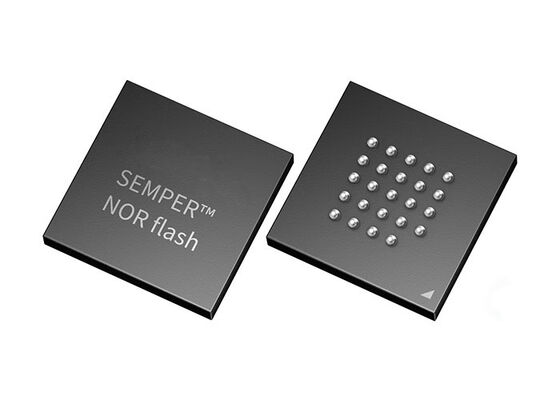 Chip di memoria IC S28HL02GTFGBHI050 2,7V-3,6V 2Gb 266 MB/s SEMPER™ NOR Flash Memory