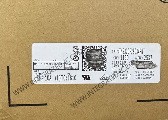 TMS320F28034PNT Microcontrollore MCU C2000 MCU a 32 bit in tempo reale con velocità di 60 MHz e memoria flash da 128 KB