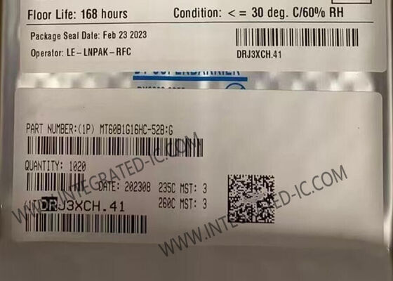 MT60B1G16HC-52B:G Chip di memoria IC 16Gbit DDR5 SDRAM Chip di memoria FBGA-102