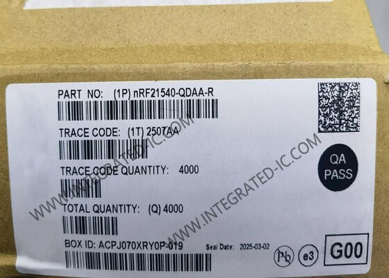 Modulo di comunicazione wireless NRF21540-QDAA-R, front-end RF da 2,5 GHz, 16-QFN