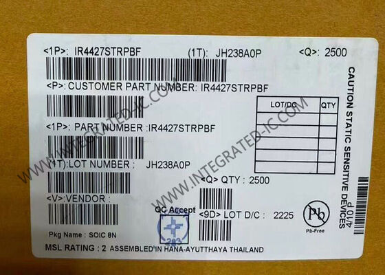 IR4427STRPBF Chip di circuito integrato 25V Dual Low-Side Gate Driver IC SOIC-8