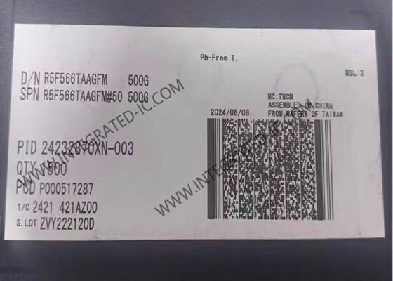 Microcontrollore MCU R5F566TAAGFM Single End 32-Bit RX Microcontrollore IC