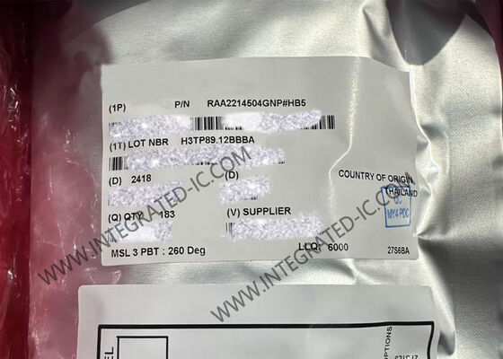 RAA2214504GNP Convertitore buck sincrono con chip a circuito integrato con ingresso da 4,5 V a 42 V Modulo di alimentazione di grado industriale con uscita continua da 5 A