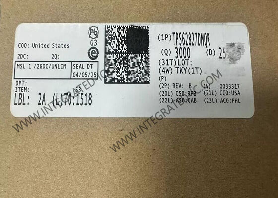 TPS62827DMQR chip di circuito integrato 4A sincrono Step-Down Converter con frequenza di commutazione di 2,2 MHz e corrente quiescente di 4μA