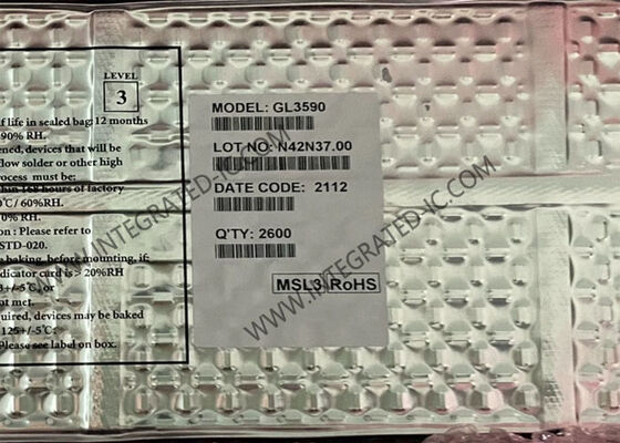 GL3590 USB 3.2 Gen2 Hub Controller Integrated Circuit Chip with Fast Charging in QFN-76 Package
