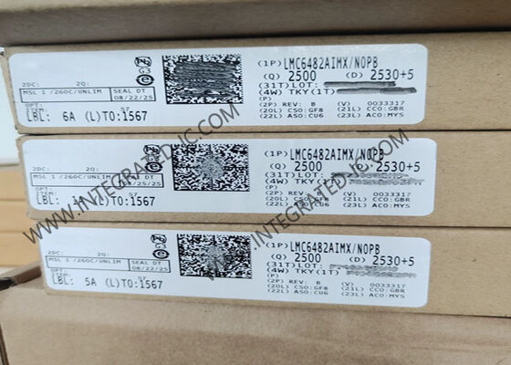 LMC6482AIMX Amplificatore operativo CMOS di precisione con ingresso e uscita da rotaia a rotaia e corrente di bias ultra-basso