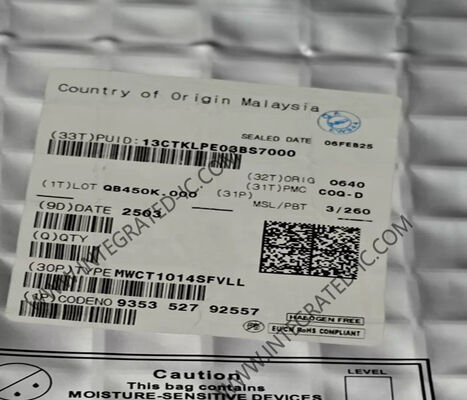 MWCT1014SFVLL chip di circuito integrato 15Watt AUTOSAR Wireless Charging Transmitter IC in pacchetto LQFP-100