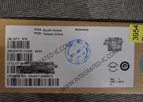 ADAS1128BBCZ Chip di circuito integrato ADC da corrente a digitale con risoluzione a 128 canali e 24 bit a rumore ultrabasso
