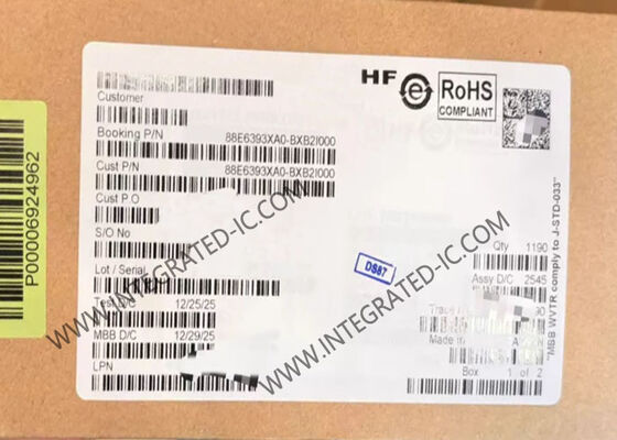 88E6393XA0-BXB2I000 Ethernet IC 11-Port SOHO Switch con otto PHY 10/100/1000Mbps