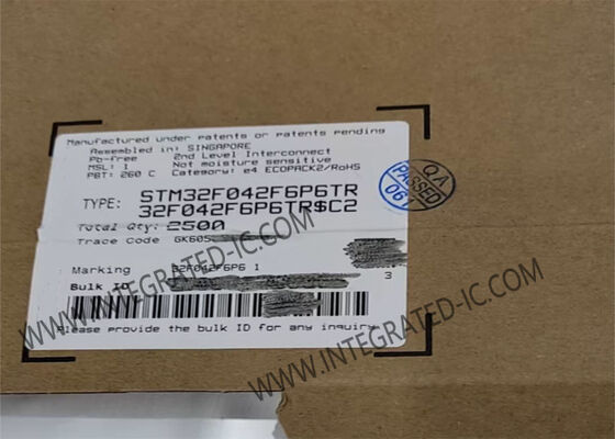 STM32F042F6P6TR Microcontrollore MCU a 32 bit con supporto per il core ARM Cortex-M0 a 48 MHz e USB