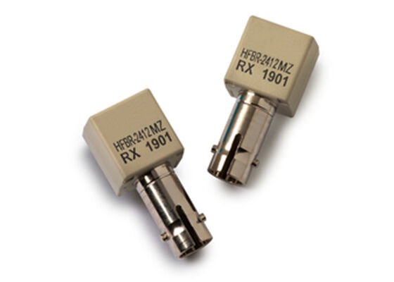 Chip di circuito integrato per ricevitore ottico HFBR-2412MZ con velocità di trasmissione di dati di 5 MBd per applicazioni industriali e porta ST in metallo