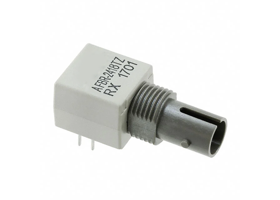 AFBR-2418TZ ricevitore in fibra ottica con velocità di trasmissione di dati di 50 MBd, porta ST a filo e funzionalità RSSI