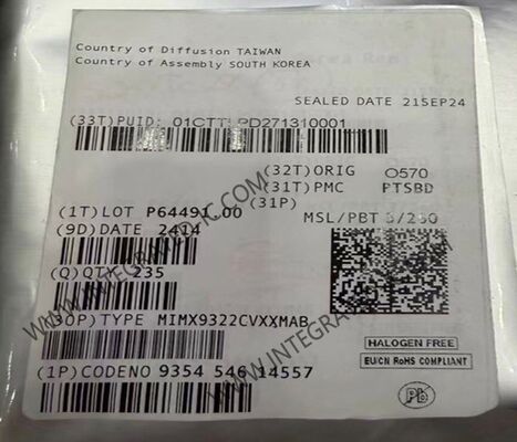 1.7GHz i.MX 93 Processore di applicazioni Microcontrollore MCU in FC-PBGA208 Package
