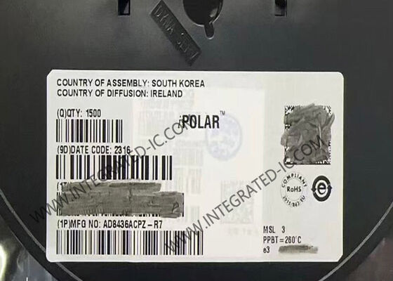 Chip di circuito integrato AD8436ACPZ Low Power True RMS To DC Converter LFCSP20