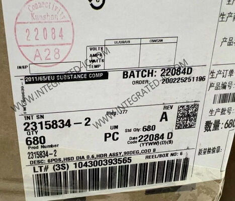 6POS Connector HSD Automotive con impedenza di 50 Ohm e contatti dorati per trasmissione dati ad alta velocità
