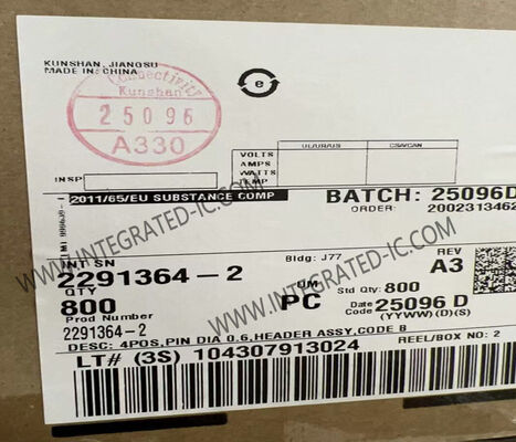 2291364-2 Connettore Automotive 800V 4POS con Contatti Placcati Oro per Trasmissione Segnale