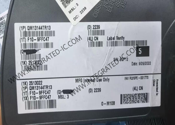 QM13144 Interruttore RF 4xSPST a bassa perdita con circuito integrato e intervallo da 600 MHz a 6.000 MHz in package QFN ultracompatto