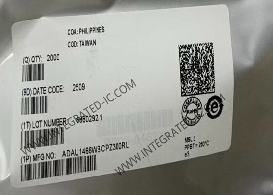 ADAU1466WBCPZ300RL Microcontroller MCU SigmaDSP Processore Audio Digitale Compatto Con Memoria Interna Estesa