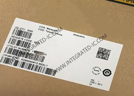AD8605ARTZ Amplificatore Operazionale CMOS a Basso Rumore con Ingresso e Uscita Rail-to-Rail e Banda Passante di Guadagno di 10 MHz