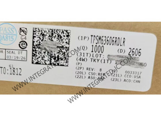TPSM63606RDLR chip di circuito integrato ad alta densità 6A modulo di alimentazione DC/DC sincrono