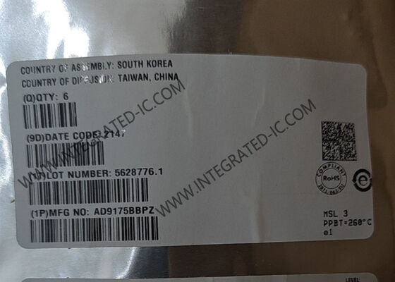Chip di circuito integrato AD9175BBPZ 12.6GSPS RF Converter digitali ad analogici BGA-144