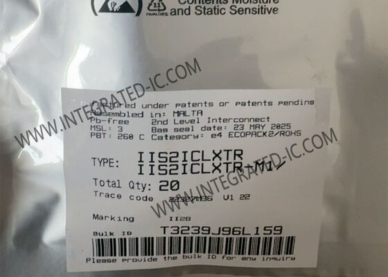 Sensore IC IIS2ICLXTR 2 assi inclinometro digitale Sensori di movimento