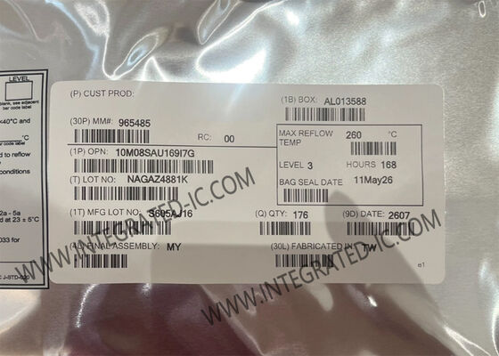 Rendimento elevato 10M08SAU169I7G 450 megahertz di 12 bit di SAR di gate array programmabile IC del campo