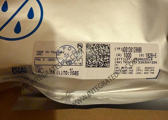 ADS1261IRHBR chip di circuito integrato a 24 bit e 10 canali Delta-Sigma ADC per l'automazione di fabbrica