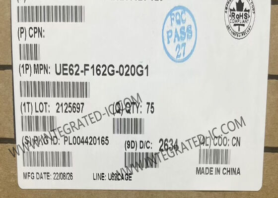 UE62-F162G-020G1 connettori OSFP 1x1 gabbia a basso profilo con lavandino termico ad alta estrusione di 9,5 mm