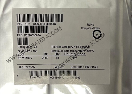 5G Modulo 8A34001E-000AJG 5G Equipaggiamento di rete CABGA-144 IC sincronizzatore di sistema