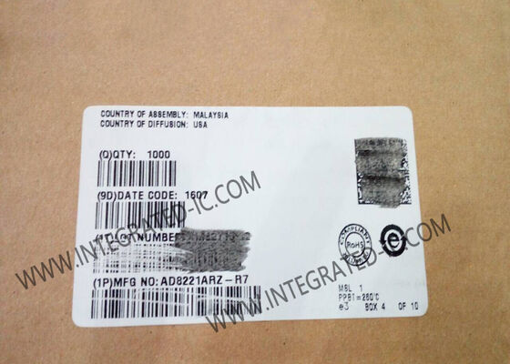 AD8221ARZ 825kHz High Performance Instrumentation Amplifier IC Chip in pacchetto SOIC-8