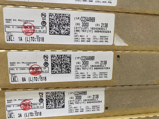 Circuito integrato CC2544RHBR linea SoC di valore rf di 2,4 gigahertz con 32kB il flash USB SPI e UART