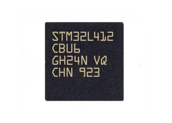 Microcontroller IC STM32L412 di potere basso di STM32L412CBU6TR fino al flash 128KB
