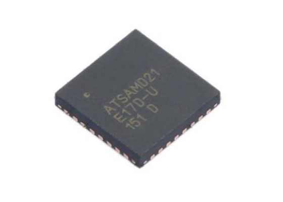 Chip a circuito integrato ATSAMD21E17D-MFT Microcontrollori IC QFN32 a bassa potenza