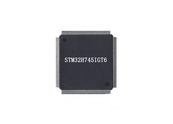 STM32H745IGT6 Doppio braccio a 32 bit Cortex-M7 Flash Microcontroller IC 176-LQFP