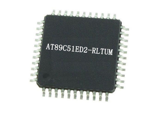 Microcontroller istantanei IC di 8 bit 60MHz 64kB MCU del chip AT89C51ED2-RLTUM del circuito integrato