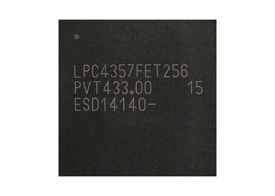 microcontroller IC LBGA256 di 204MHz LPC4357FET256 Dual Core 32Bit fino a 1 flash di MB