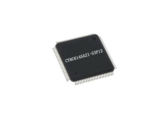 Microcontroller IC 100-LQFP di 32 bit del chip CY8C6145AZI-S3F12 del circuito integrato