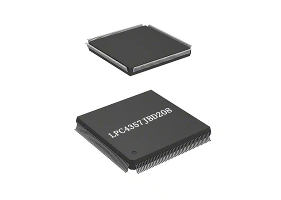 Microcontroller dual core 204MHz IC di 32 bit del chip LPC4357JBD208 del circuito integrato