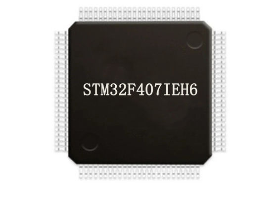 microcontroller IC 201-UFBGA del chip STM32F407IEH6 del circuito integrato 168MHz