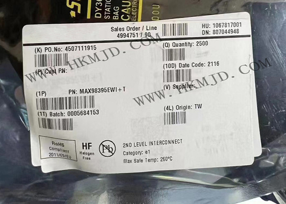 Chip di circuito integrato MAX98395EWI 1 canale di ingresso digitale classe DG amplificatore XFBGA28