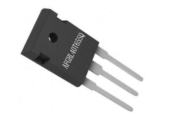 singolo IGBT transistor TO-247-3 di 28ns AFGHL40T65SQ attraverso la fermata di campo della fossa del foro 238W