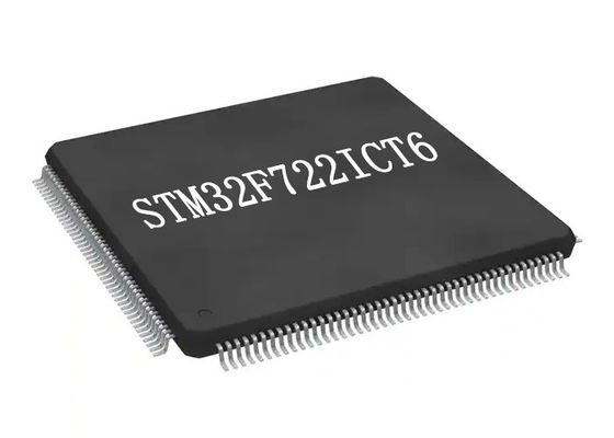 Microcontroller ad alto rendimento integrato IC 176-LQFP di IC STM32F722ICT6 DSP
